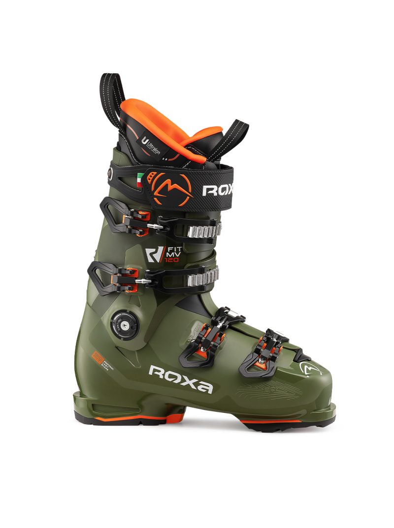 Roxa Men's R/Fit 120 Ski Boots - Moss / Dark Moss: Neptune Diving & Ski