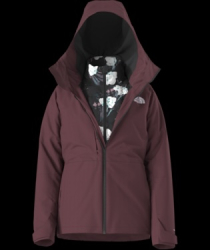 The North Face Women's Thermo Ball Triclimate Jacket - Plum / Black