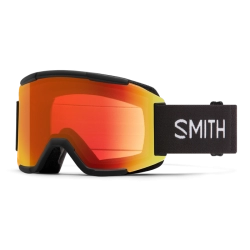 Smith Squad Snow Goggles Black - ChromaPop Everyday Red