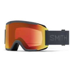 Smith Squad Snow Goggles Slate - ChromaPop Everyday Red Mirror / Clear