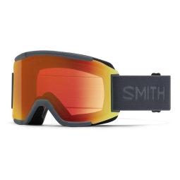 Smith Squad Snow Goggles Slate - ChromaPop Everyday Red Mirror / Clear