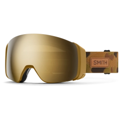 Smith 4D MAG Snow Goggles Coyote Pow Hunter - ChromaPop Sun Black Gold Mirror / Storm Blue Sensor Mi