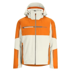 Spyder Men's Titan Jacket - Orange Shock