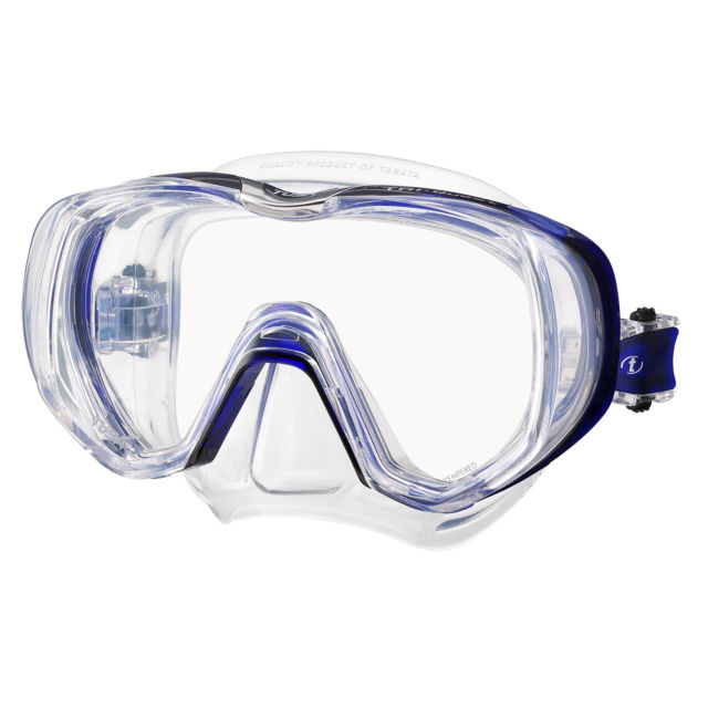 Tusa M-3001 Freedom Tri Quest Dive Mask - Cobalt Blue: Neptune Diving & Ski