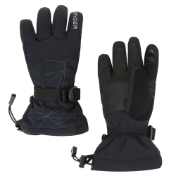Spyder Boy's Overweb Ski Glove - Black