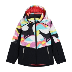 Spyder Girl's Conquer Jacket - Landscape Multi