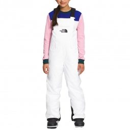 The North Face Teen Freedom Insulated Bib - TNF White