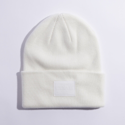 Coal The Uniform Cashmere Beanie - White