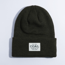 Coal The Uniform Beanie - Olive Black Marl