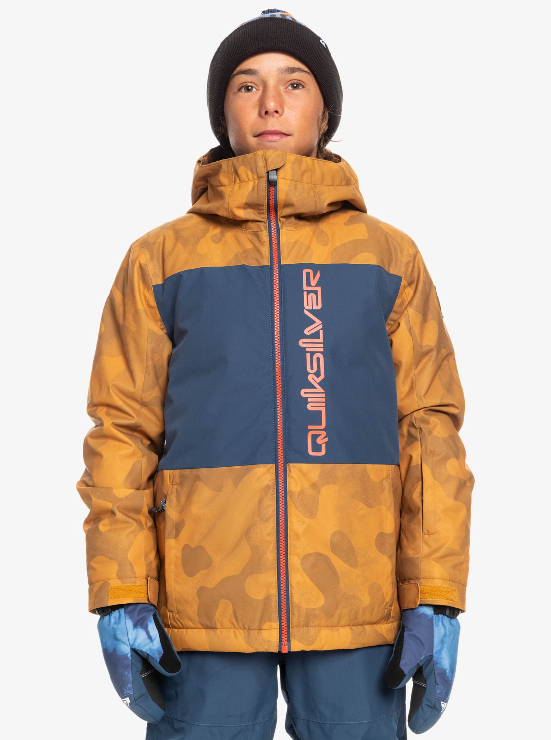 Youth Diving Fade Neptune & Jacket - Side Out Quiksilver Ski Hit Camo: