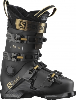 Salomon S/Max 90 W GW Snow Ski Boots - Belluga/Metallic Copper