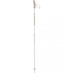 Salomon Arctic Lady Ski Pole - White/ Grey