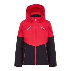 Spyder Girl's Conquer Jacket - Black Cerise