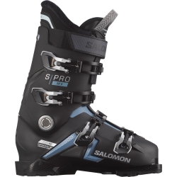 Salomon S/Pro MV 90 CS GW Ski Boots - Black/ Copen Blue/  Silver Metallic