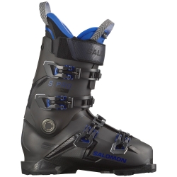 Salomon S/Pro MV 120 Ski Boots - Beluga Metallic/ Blue Metallic/ Black