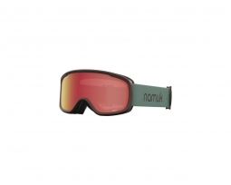 Giro Chico 2.0 Youth Snow Goggle - Namuk Northern Lights/Chocolate Strap with Amber Scarlet Lens