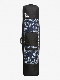 Roxy Vermont Wheelie Board Bag - True Black Flowers