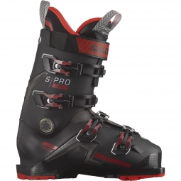 Salomon S/Pro HV 100 Ski Boots - Black/ Red/ Beluga