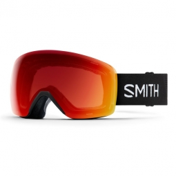 Smith Skyline Snow Goggles Black - Chromapop Photochromic Red Mirror