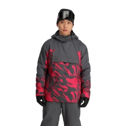 Spyder Men's All Out Anorak - Pink Combo