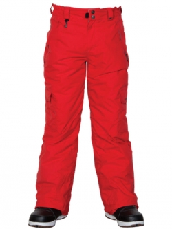 686 Boy's Authentic Ridge Insulated Pant - Red
