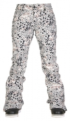 686 Women's Gossip Softshell Pant - Grey Animal Print