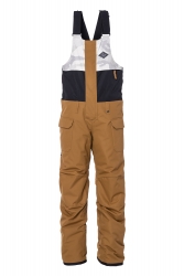 686 Boys Frontier Insulated Bib - Breen Colorblock