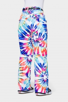 686 Women's Aura Insulated Cargo Pants - Grateful Dead White Tie Dye