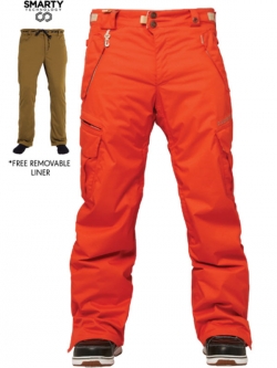 686 Authentic Smarty Cargo Pant - Tomato