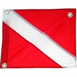 A Plus Nylon Dive Flag - 14" x 16"