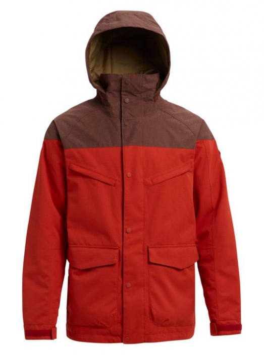 Burton Men s Breach Performance Jacket Bitter Chestnut Neptune Diving Ski