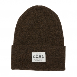 Coal The Uniform Beanie - Black Brown Marl