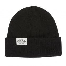 Coal The Uniform Low Beanie - Solid Black