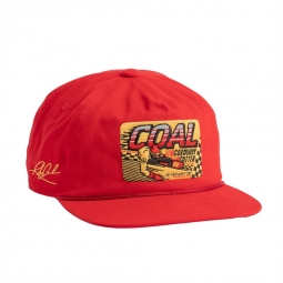 Coal The Field Hat - Power Red