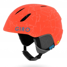 Giro Kid's Launch Helmet - Matte Vermillion Rock