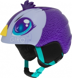 Giro Youth Launch Plus Helmet - Purple Penguin
