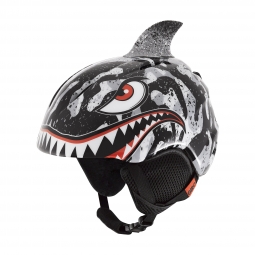 Giro Youth Launch Plus Helmet - Black/Grey Tiger Shark