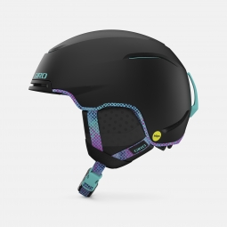 Giro Terra Mips Free Ride Women's Snow Helmet - Matte Black Chroma Dot