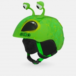 Giro Launch Plus Youth Snow Helmet - Matte Bright Green Alien