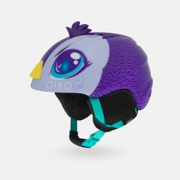 Giro Launch Plus Youth Snow Helmet - Purple Penguin