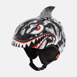 Giro Launch Plus Youth Snow Helmet - Black/ Grey Tiger Shark