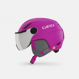 Giro Buzz Mips Free Ride Youth Snow Helmet - Matte Bright Pink