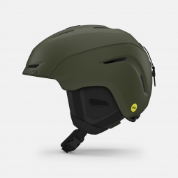 Giro Neo Mips Free Ride Adult Snow Helmet - Matte Trail Green
