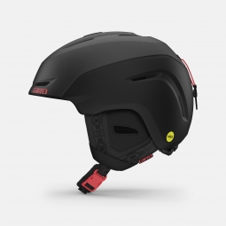 Giro Avera Mips Free Ride Women's Snow Helmet - Matte Black Tiger Lily