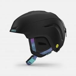 Giro Avera Mips Free Ride Women's Snow Helmet - Matte Black Chroma Dot