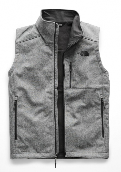 THE NORTH FACE Men's Apex 2 Bionic Softshell Vest, TNF Dark Grey Heather,  X-Small at  Men's Clothing store