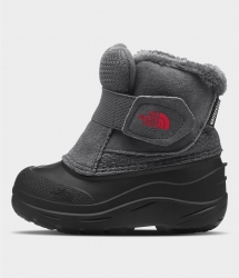 The North Face Youth Toddler Alpenglow II Up Boots - TNF Black / Zinc Grey