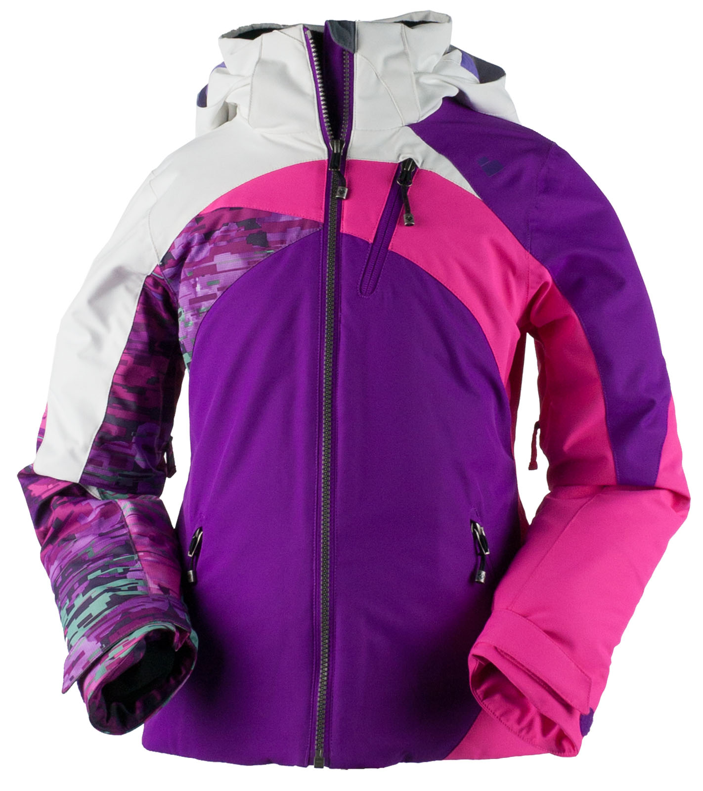 Obermeyer Girls Tabor Jacket - Violet Vibe: Neptune Diving & Ski