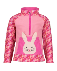 Obermeyer Girl's Bunny Slope Fleece Jacket - Pinkafection