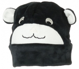Obermeyer Girls Bear Hug Fleece Hat - Black